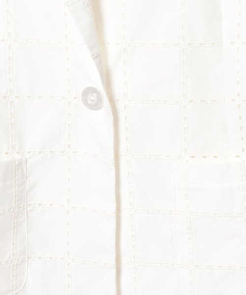 LAPINE ROUGE(ラピーヌ　ルージュ)/【大きいサイズ】ハイカウントブロードレース刺繍ジャケット/img05