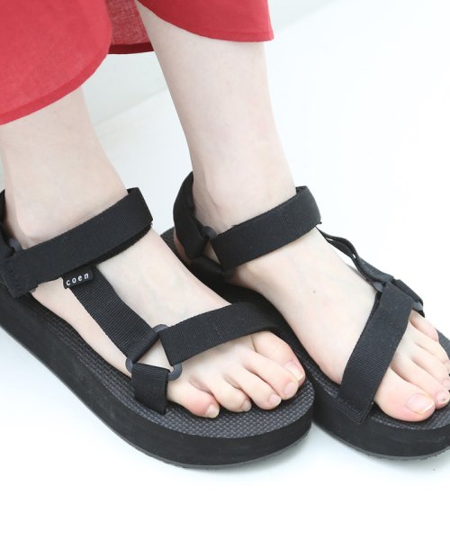 厚底スポーツサンダル 501625648 コーエン Coen Magaseek