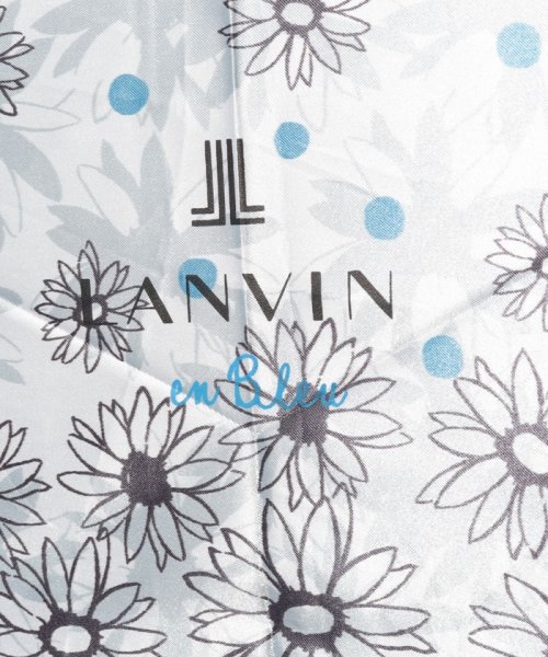 LANVIN en Bleu(umbrella)(ランバンオンブルー（傘）)/折りたたみ傘　クイックアーチ　花柄/img04