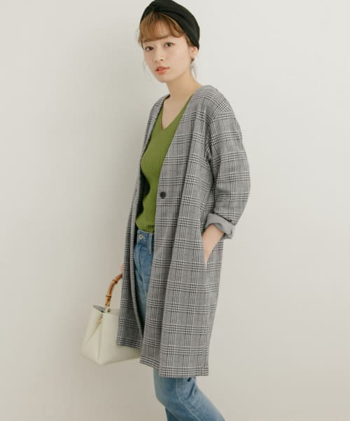 URBAN RESEARCH Sonny Label V開きカットコーディガン