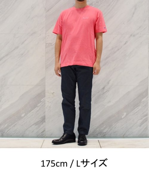 tk.TAKEO KIKUCHI(ティーケー　タケオキクチ)/Champion for tk.TAKEO KIKUCHI ロゴ刺繍Tシャツ/img13