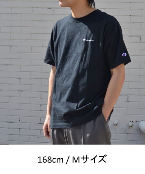 tk.TAKEO KIKUCHI(ティーケー　タケオキクチ)/Champion for tk.TAKEO KIKUCHI ロゴ刺繍Tシャツ/img15