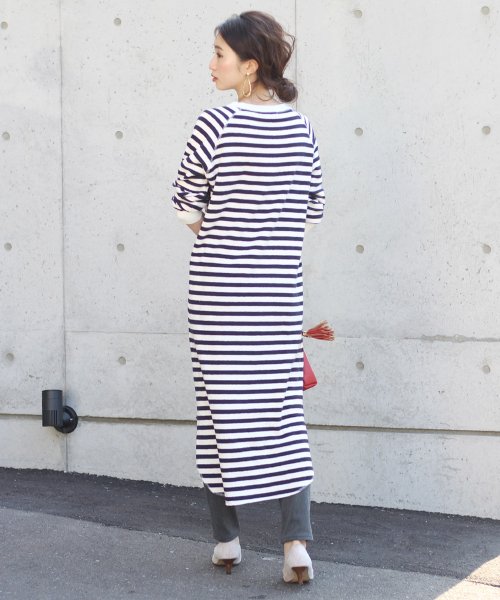 カンタン時短コーデ アソートラグランカットワンピース ブージュルード Bou Jeloud Magaseek