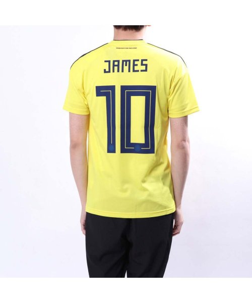 アディダス Adidas メンズ サッカー フットサル ライセンスシャツ コロンビア代表 ホームレプリカユニフォーム ハメス Cw1526 アディダス Adidas Magaseek
