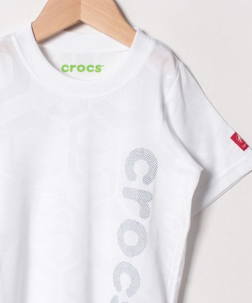 crocs(KIDS WEAR)(クロックス（キッズウェア）)/CROCSポリエステルジャガード半袖Tシャツ/img02