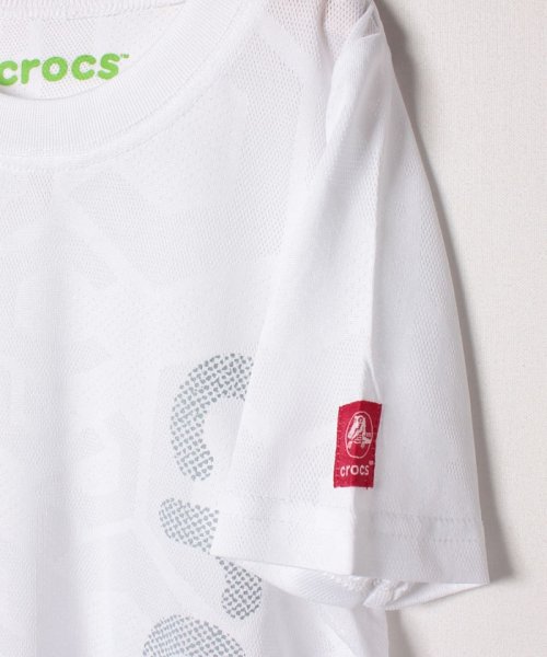 crocs(KIDS WEAR)(クロックス（キッズウェア）)/CROCSポリエステルジャガード半袖Tシャツ/img03