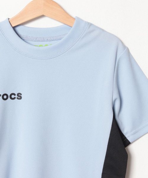 crocs(KIDS WEAR)(クロックス（キッズウェア）)/CROCSメッシュ素材半袖Tシャツ/img02