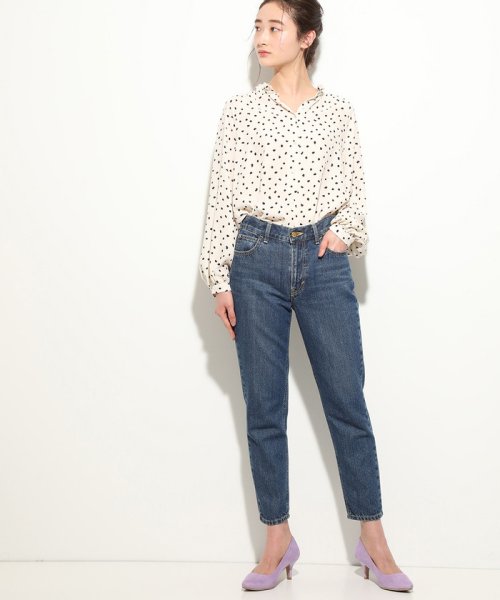 セール 泉里香さん着用 Lee Vis スリムテーパードパンツ ビス Vis Magaseek