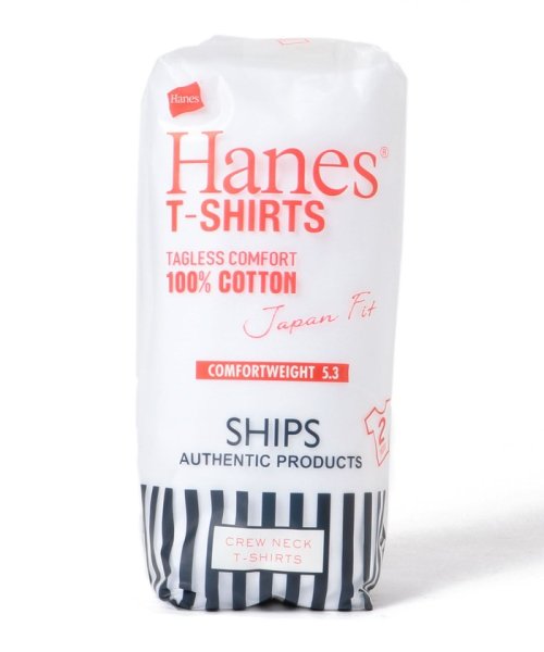 SHIPS MEN(シップス　メン)/Hanes×SHIPS: 別注 NEW Tシャツ Japan Fit (2枚組)/img01