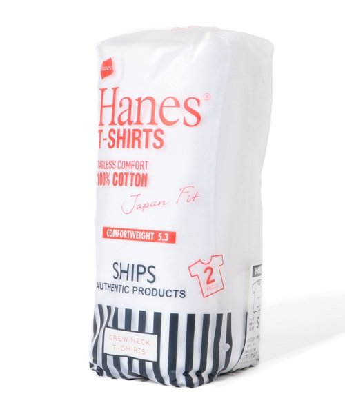 SHIPS MEN(シップス　メン)/Hanes×SHIPS: 別注 NEW Tシャツ Japan Fit (2枚組)/img02