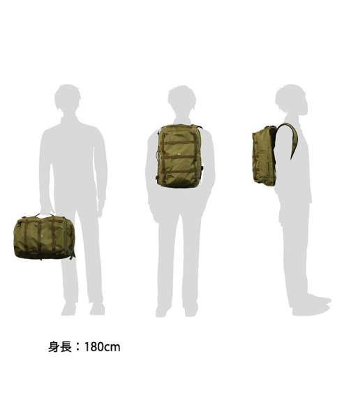 CIE(シー)/CIE リュック シー GRID 2WAY BACKPACK－01 グリッド バックパック ビジネスリュック A4 B4 031803/img09