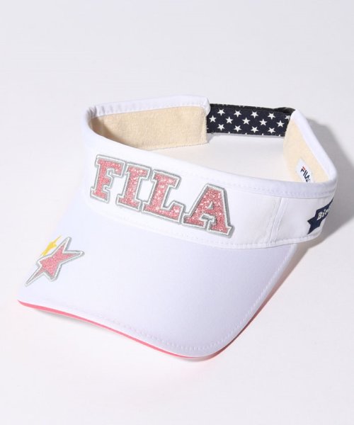 FILA GOLF(フィラゴルフ（レディース）)/サンバイザー/img01