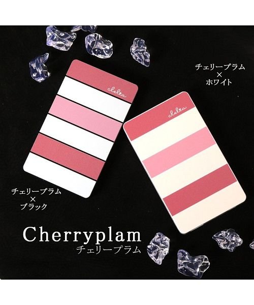 Clelia(クレリア)/モバイルバッテリー レディース 充電器 軽量 持ち運び スマホ 4000mAh ボーダー柄/img13