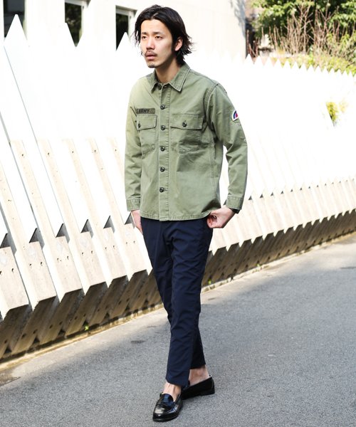 セール ピーチツイルミリタリーシャツ アーバンリサーチサニーレーベル Urban Research Sonny Label Magaseek