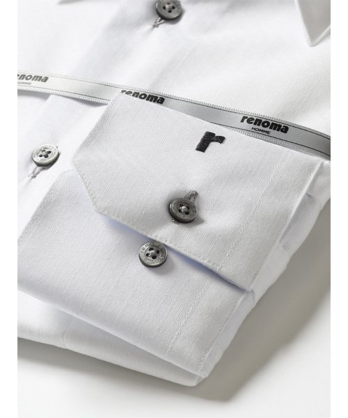 TAKA-Q(タカキュー)/形態安定スリムフィット レギュラーカラー長袖ビジネスドレスシャツワイシャツ/img03