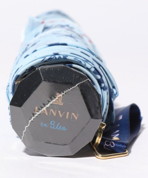 LANVIN en Bleu(umbrella)(ランバンオンブルー（傘）)/折りたたみ傘　軽量　サテンフラワー/img04