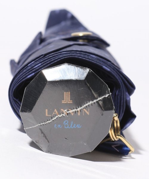 LANVIN en Bleu(umbrella)(ランバンオンブルー（傘）)/折りたたみ傘　軽量　サテンドット/img04