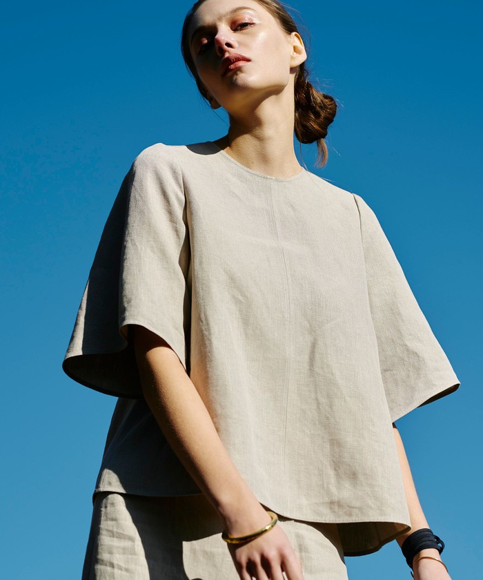 BACCA｜フレアスリーブニット BACCA｜フレアスリーブニット