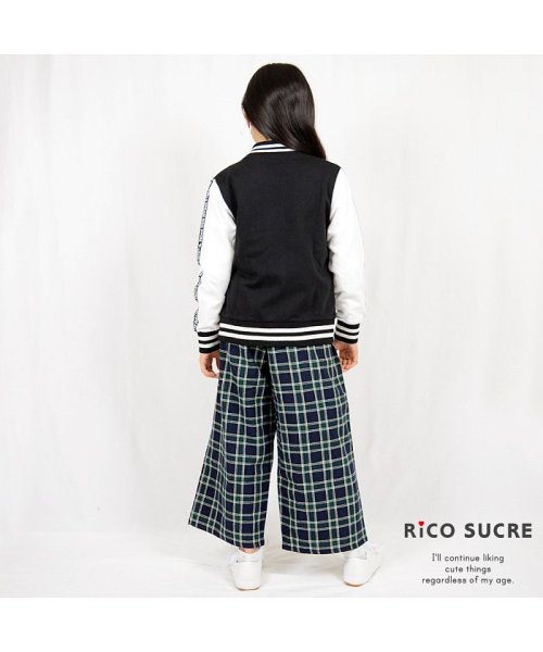 RiCO SUCRE(リコ シュクレ)/袖テープスタジャン/img07