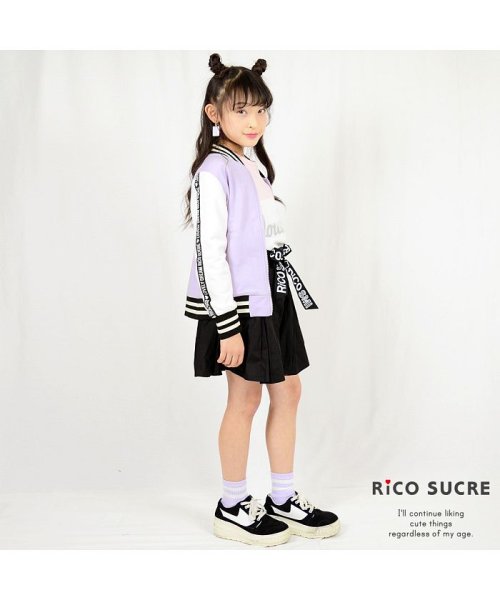 RiCO SUCRE(リコ シュクレ)/袖テープスタジャン/img08
