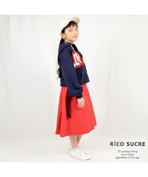 RiCO SUCRE(リコ シュクレ)/切替プリントジップパーカー/img08