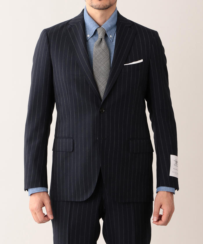 大島監修｜DORMEUIL ROYAL11】ストライプスーツ（スーツ
