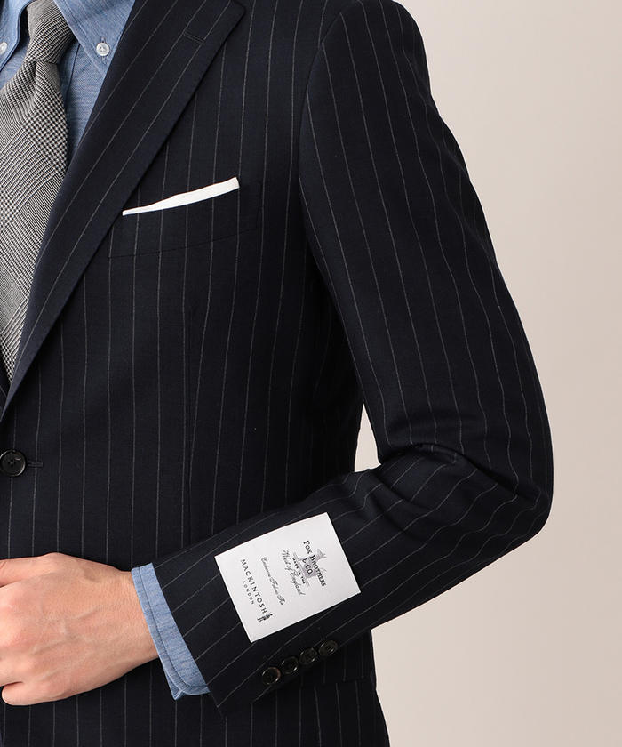 大島監修｜DORMEUIL ROYAL11】ストライプスーツ（スーツ