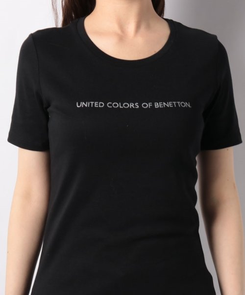 BENETTON (women)(ベネトン（レディース）)/ロゴクルーネック半袖Tシャツ・カットソー/img07