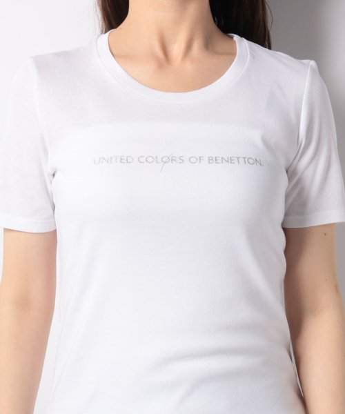 BENETTON (women)(ベネトン（レディース）)/ロゴクルーネック半袖Tシャツ・カットソー/img16