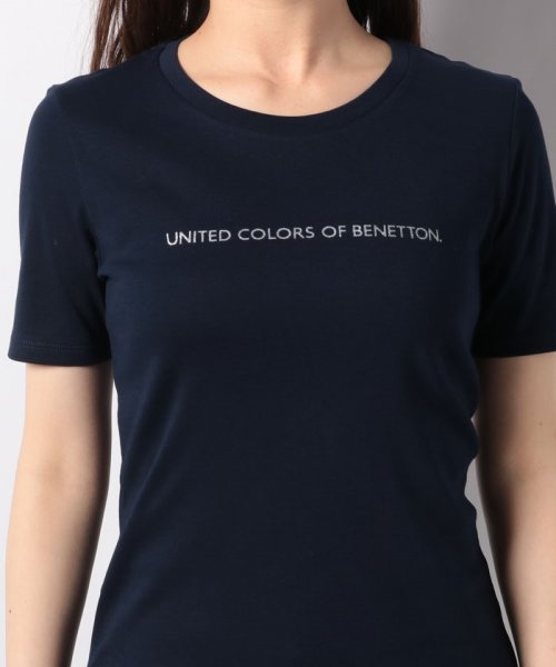 BENETTON (women)(ベネトン（レディース）)/ロゴクルーネック半袖Tシャツ・カットソー/img29