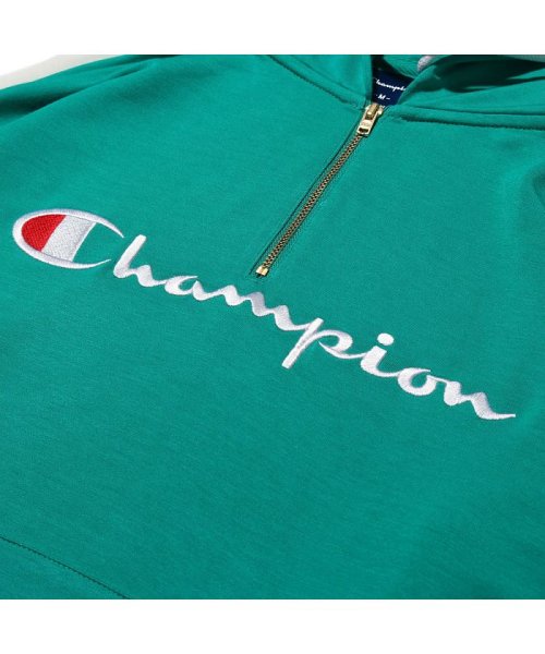 CHAMPION(チャンピオン)/チャンピオン ハーフ ジップ フード シャツ/img03