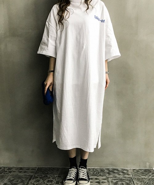 セール Naning9 ナンニング バックプリントtシャツワンピース 1 Tシャツ ワンピース ロング丈 ルーズ ゆったり 体系カバー ナンニング Naning9 Magaseek セール Naning9 ナンニング バックプリントtシャツワンピース 1 Tシャツ ワンピース ロング丈 ルーズ ゆったり 体系カバー ナンニング Naning9 Magaseek