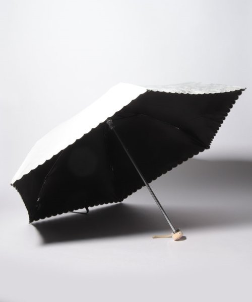LANVIN Collection(umbrella)(ランバンコレクション（傘）)/LANVIN COLLECTION 晴雨兼用傘 ミニ傘 【軽量】 ジャガード スカラ刺繍 レース/img01