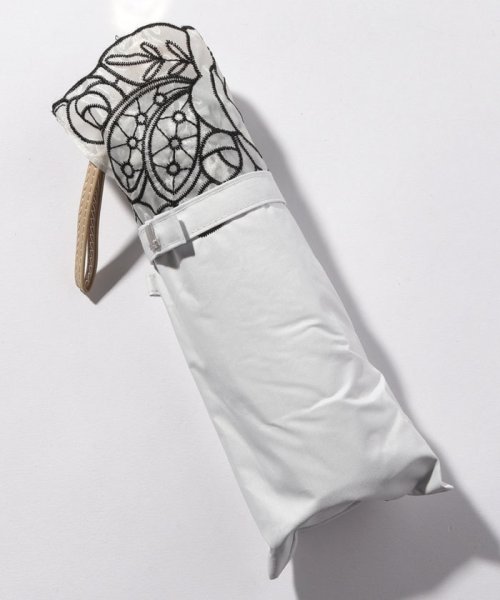 LANVIN Collection(umbrella)(ランバンコレクション（傘）)/LANVIN COLLECTION 晴雨兼用傘 ミニ傘 オーガンジー刺繍/img03