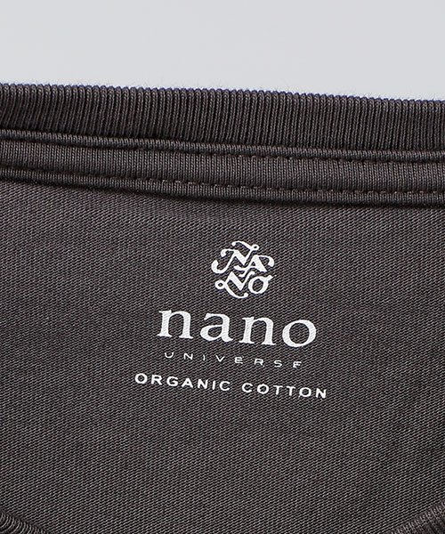 nano・universe(ナノ・ユニバース)/超長綿リラックスフィットクルーネックTシャツ/img04