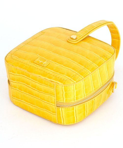 UNGRID bag(アングリッド　バッグ)/スカーフ付クロコ風型押しスクエアバッグ/img08
