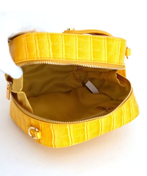 UNGRID bag(アングリッド　バッグ)/スカーフ付クロコ風型押しスクエアバッグ/img33