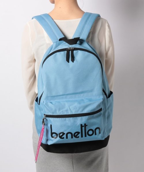 BENETTON (women)(ベネトン（レディース）)/背面ファスナー付きロゴDパックリュック・バックパック/img06