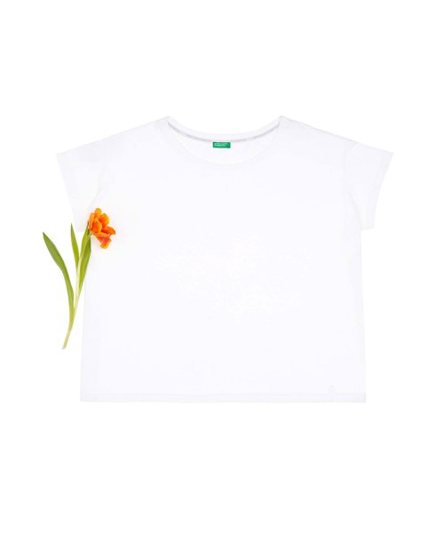 BENETTON (women)(ベネトン（レディース）)/コットンラウンドネック半袖Tシャツ・カットソー/img11