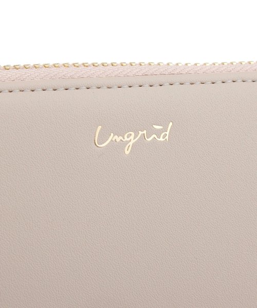 UNGRID bag(アングリッド　バッグ)/スムースラウンドウォレット/img07