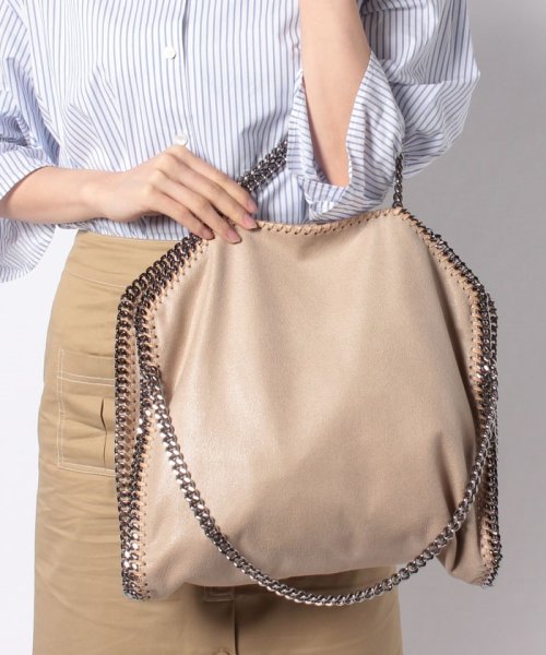 Stella McCartney(ステラマッカートニー)/【STELLA McCARTNEY】トートバッグ/3 CHAIN SHAGGY DEER FALABELLA【CLOTTED CREAM】/img06