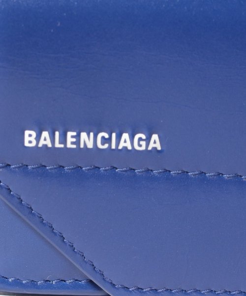 BALENCIAGA(バレンシアガ)/【BALENCIAGA】3つ折り財布/ETUI MINI WALLET【BLEU ELE./L BLANC】/img06