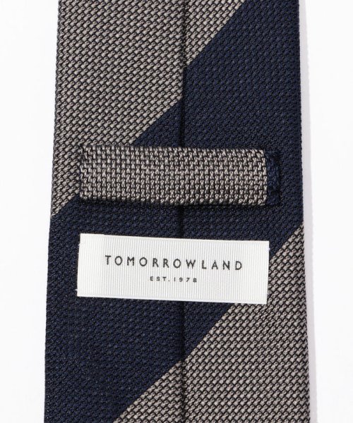 TOMORROWLAND GOODS(TOMORROWLAND GOODS)/TOMORROWLAND シルクスフレコ レジメンタルストライプタイ/img03