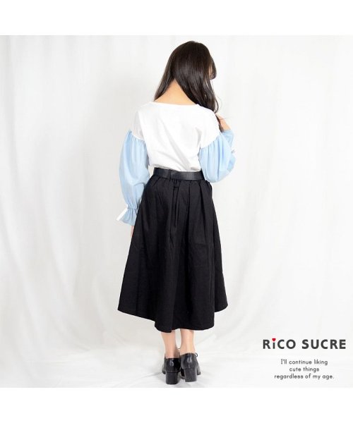 RiCO SUCRE(リコ シュクレ)/キャンディースリーブTシャツ/img06
