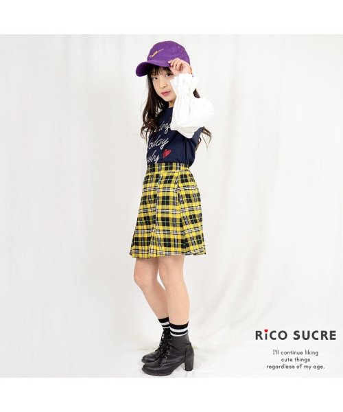RiCO SUCRE(リコ シュクレ)/キャンディースリーブTシャツ/img07