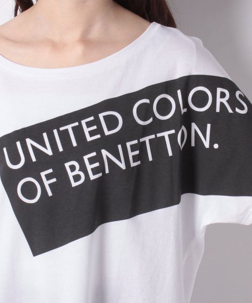 BENETTON (women)(ベネトン（レディース）)/モダールロゴ半袖Tシャツ・カットソー/img13