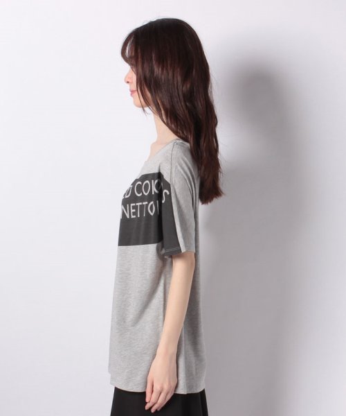 BENETTON (women)(ベネトン（レディース）)/モダールロゴ半袖Tシャツ・カットソー/img15