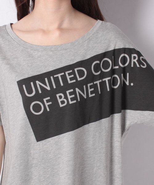 BENETTON (women)(ベネトン（レディース）)/モダールロゴ半袖Tシャツ・カットソー/img17