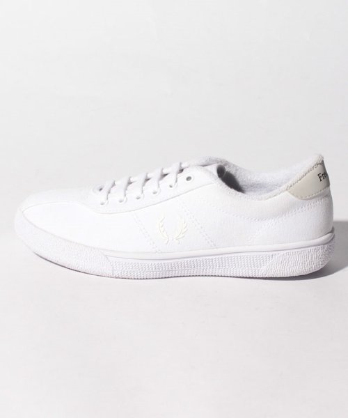 FRED PERRY(フレッドペリー)/【FRED PERRY】FRED PERRY B1 FP TENNIS SHOE CANVAS B1 WHITE/img01