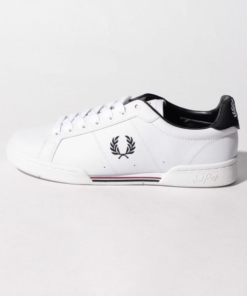 FRED PERRY(フレッドペリー)/【FRED PERRY】FRED PERRY B7222 LEATHER B7222 WHITE/img01